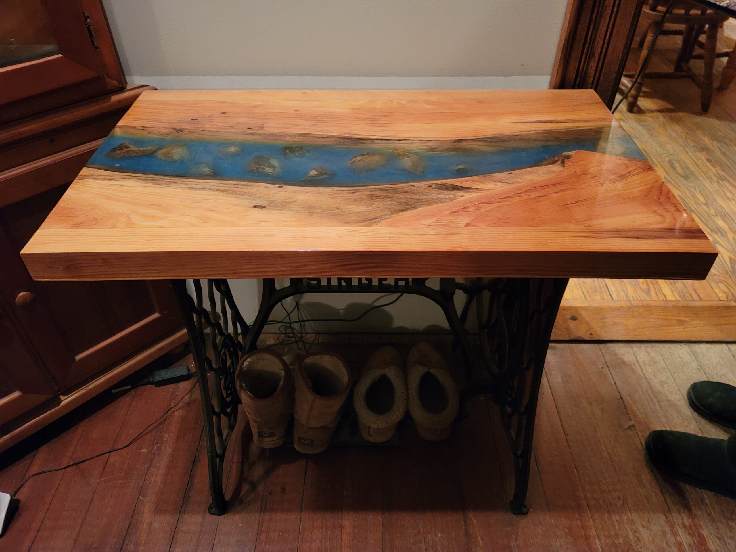 Artisan Live-Edge River Table - Image 3